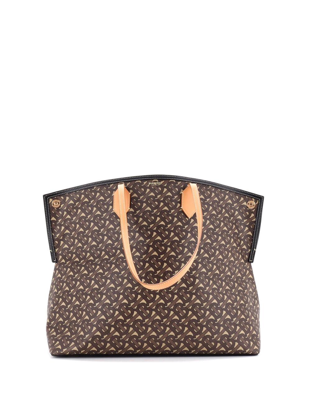 Burberry Society Tote E-Canvas Large #365416B89B